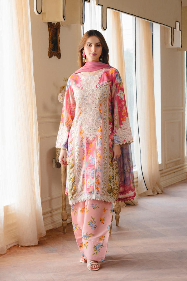 Gulbahar 3 Piece Stitched Suit – MPT-09(B)