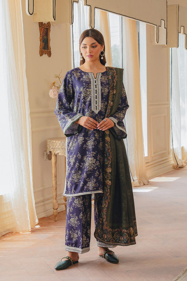 Parizae 3 Piece Stitched Suit – SD-25-02