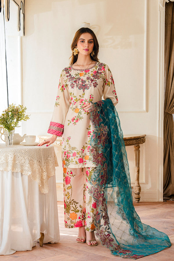 Narine 3 Piece Stitched Suit - CRP-25-159