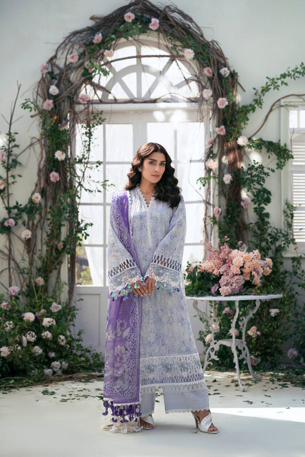 Aab-e-Rawan (4 Piece Suit) - 5424