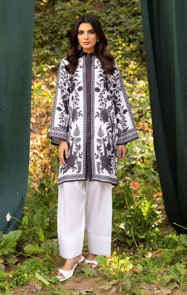 Monochrome Magic Kurta - CRP25-96